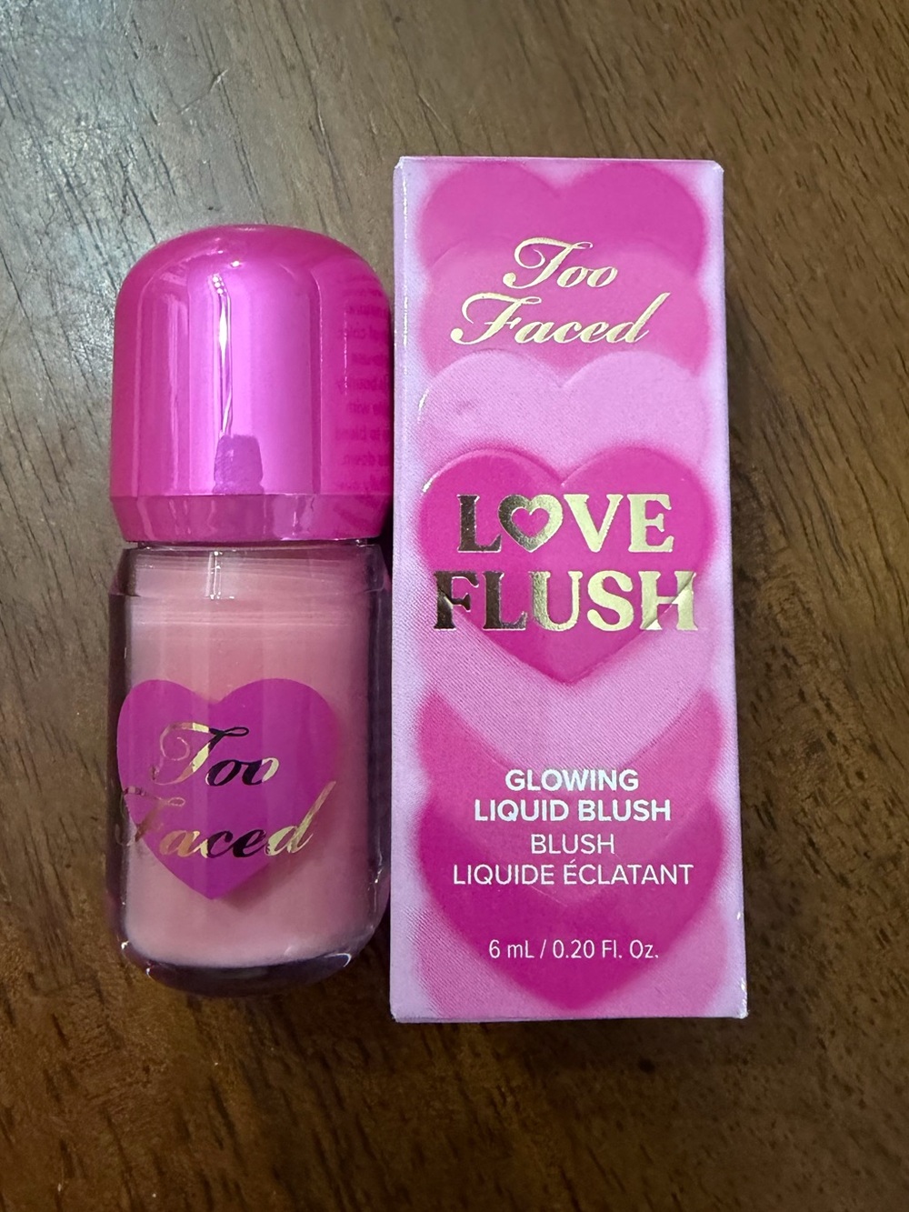 Too Faced Love Flush Glowing Liquid Blush - love letter